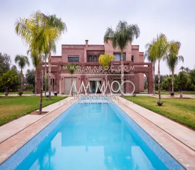 Alquiler Villa contemporánea Marrakech Palmeraie Palmeraie Circuit