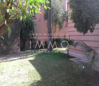 Villa en alquiler elegante centro de la ciudad marroquí de Marrakech Semlalia