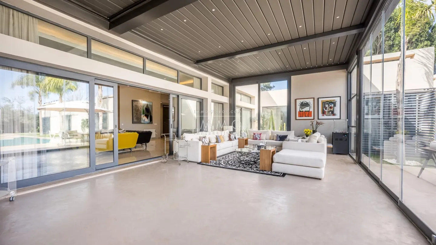 Villa de lujo de una sola planta en venta en el campo de golf el madden