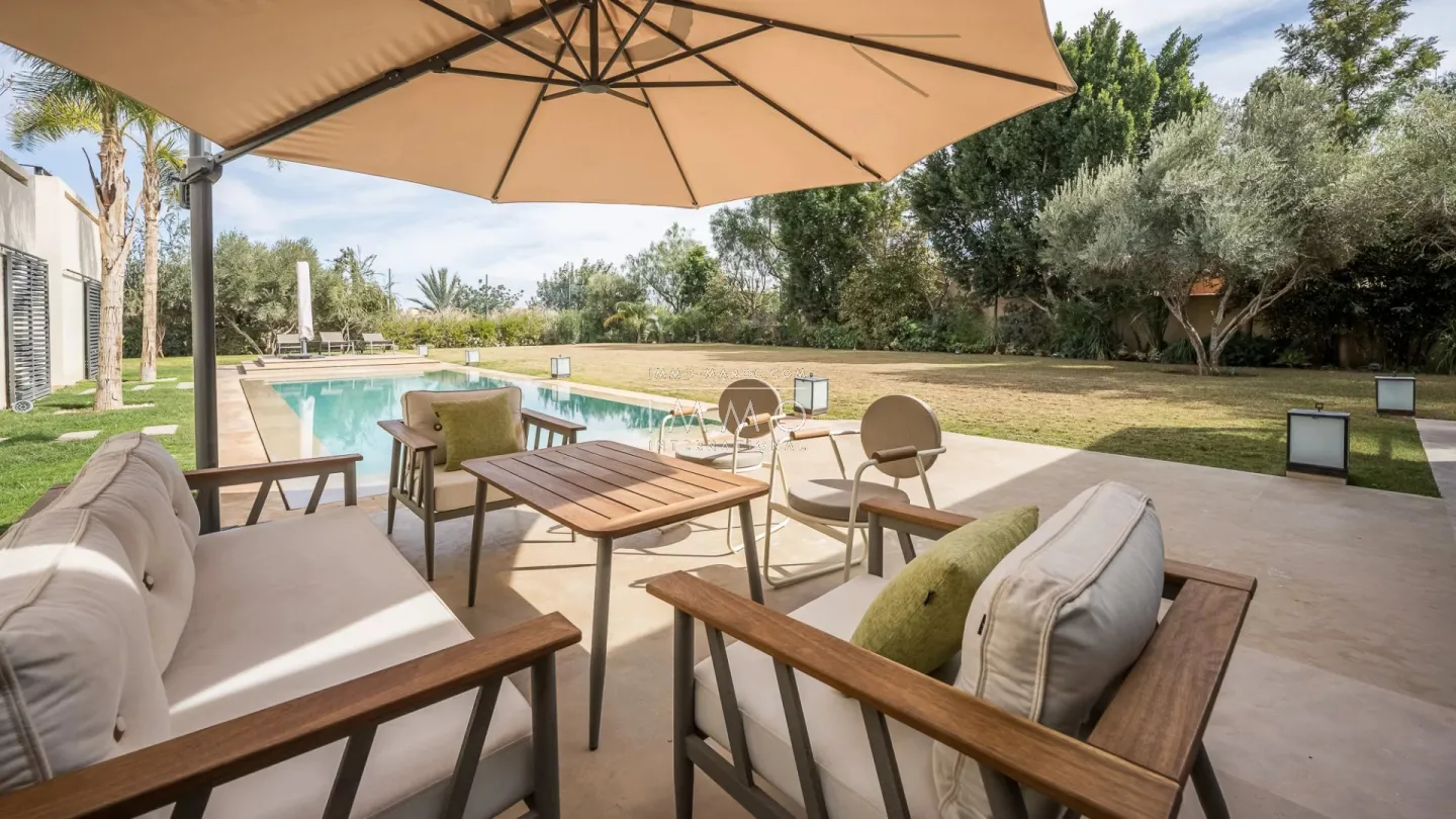 Villa de lujo de una sola planta en venta en el campo de golf el madden