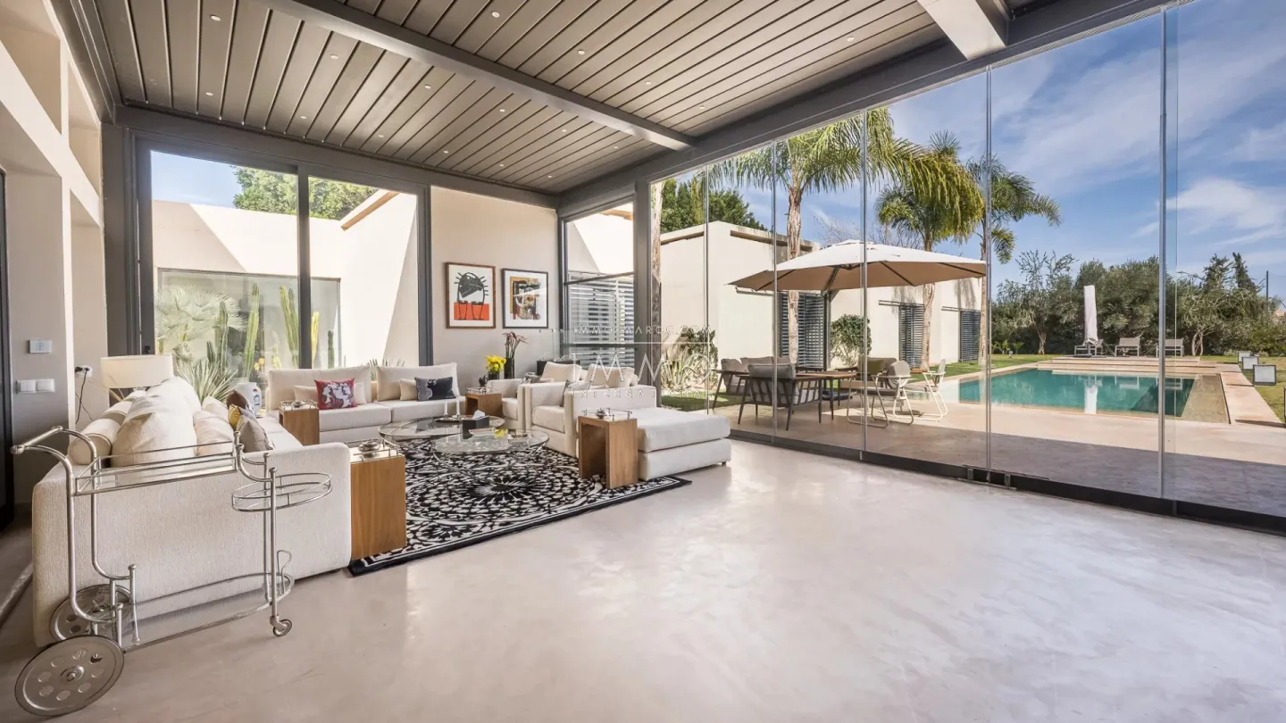 Villa de lujo de una sola planta en venta en el campo de golf el madden