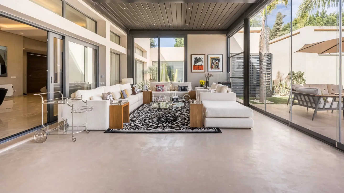 Villa de lujo de una sola planta en venta en el campo de golf el madden