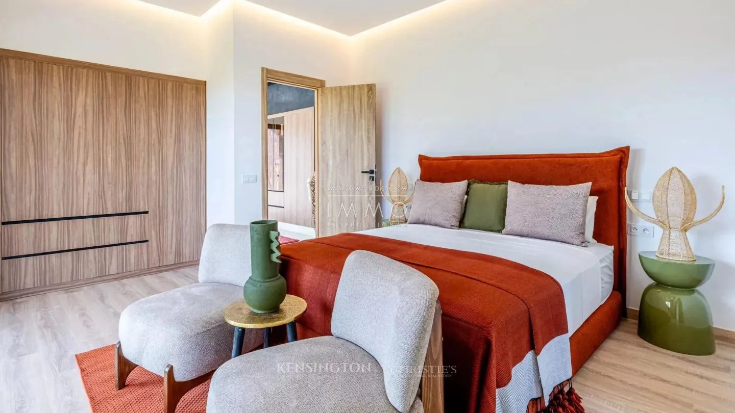 Villa de lujo en marrakech con piscina y jardín privado