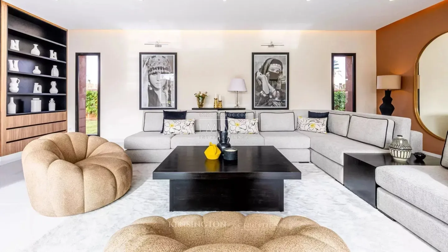 Villa de lujo en marrakech con piscina y jardín privado