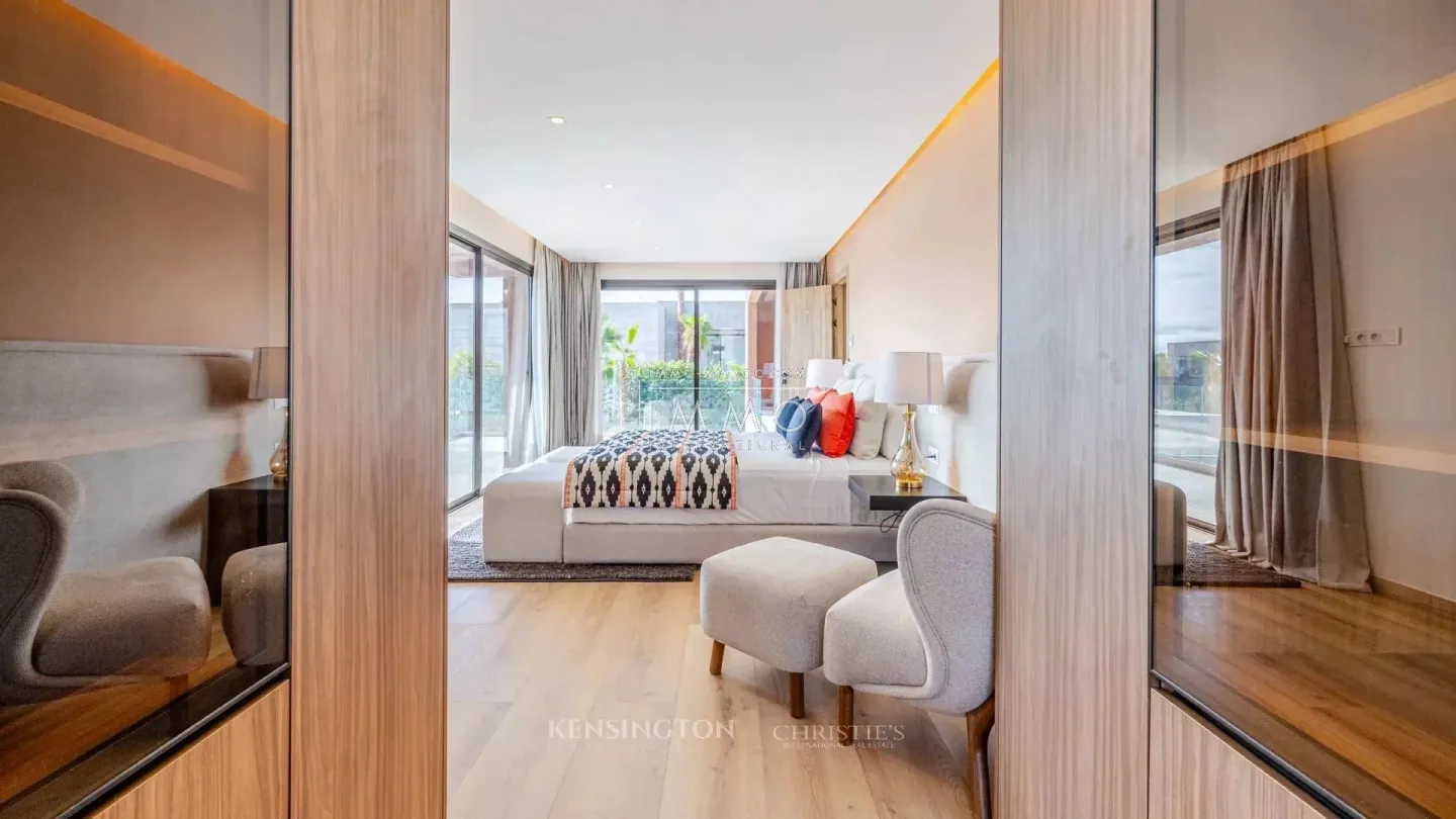 Villa de lujo en marrakech con piscina y jardín privado