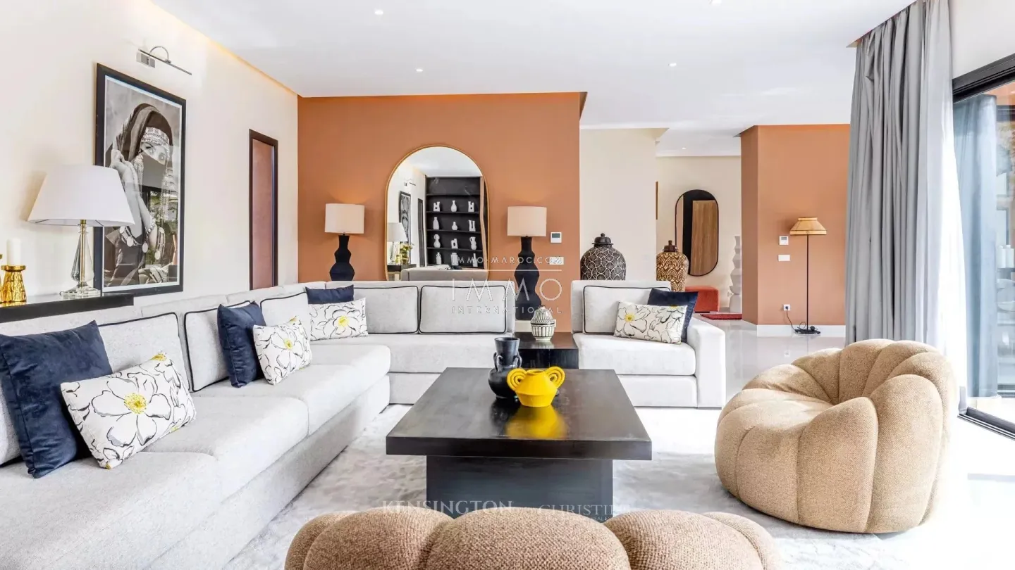 Villa de lujo en marrakech con piscina y jardín privado