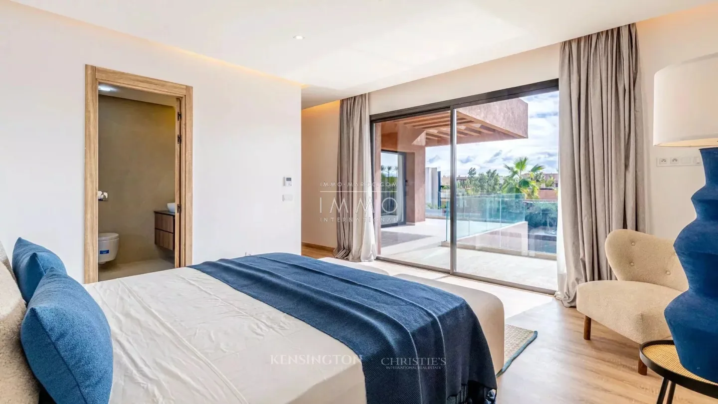 Villa de lujo en marrakech con piscina y jardín privado