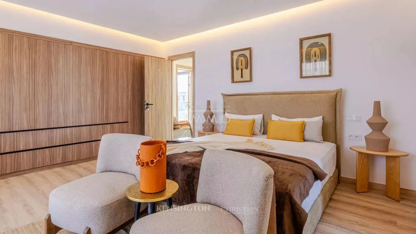 Villa de lujo en marrakech con piscina y jardín privado