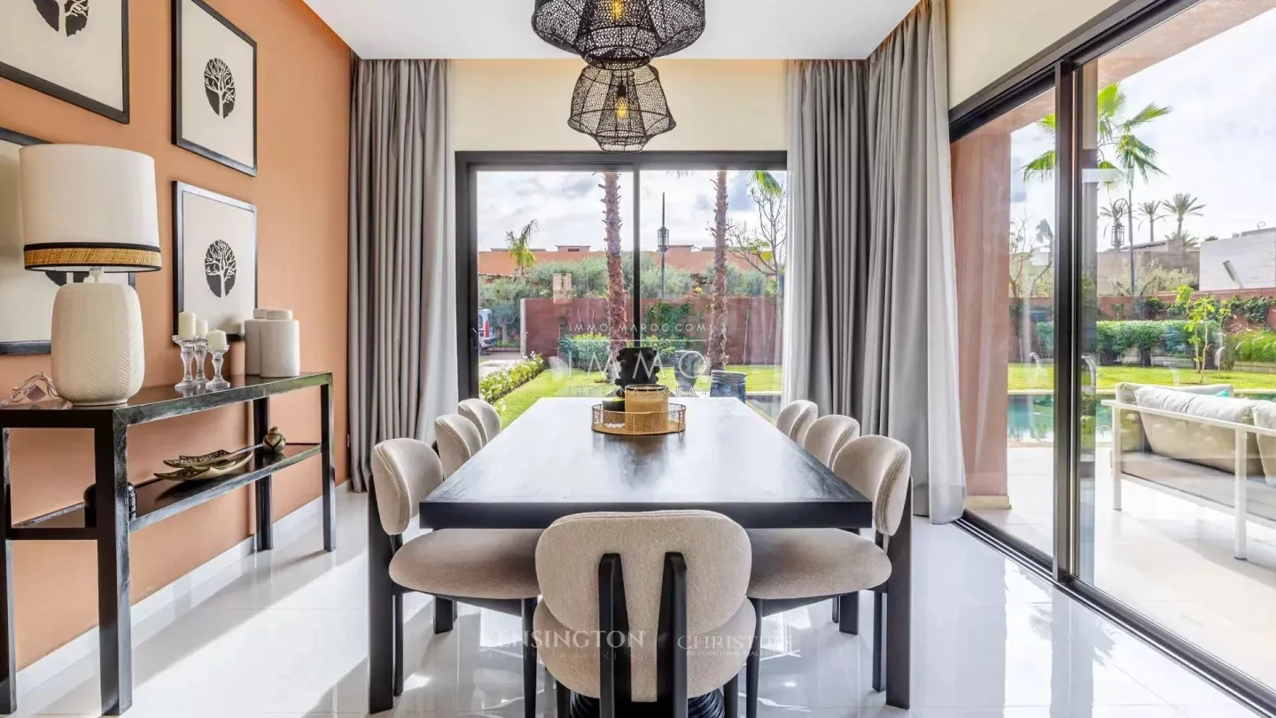 Villa de lujo en marrakech con piscina y jardín privado