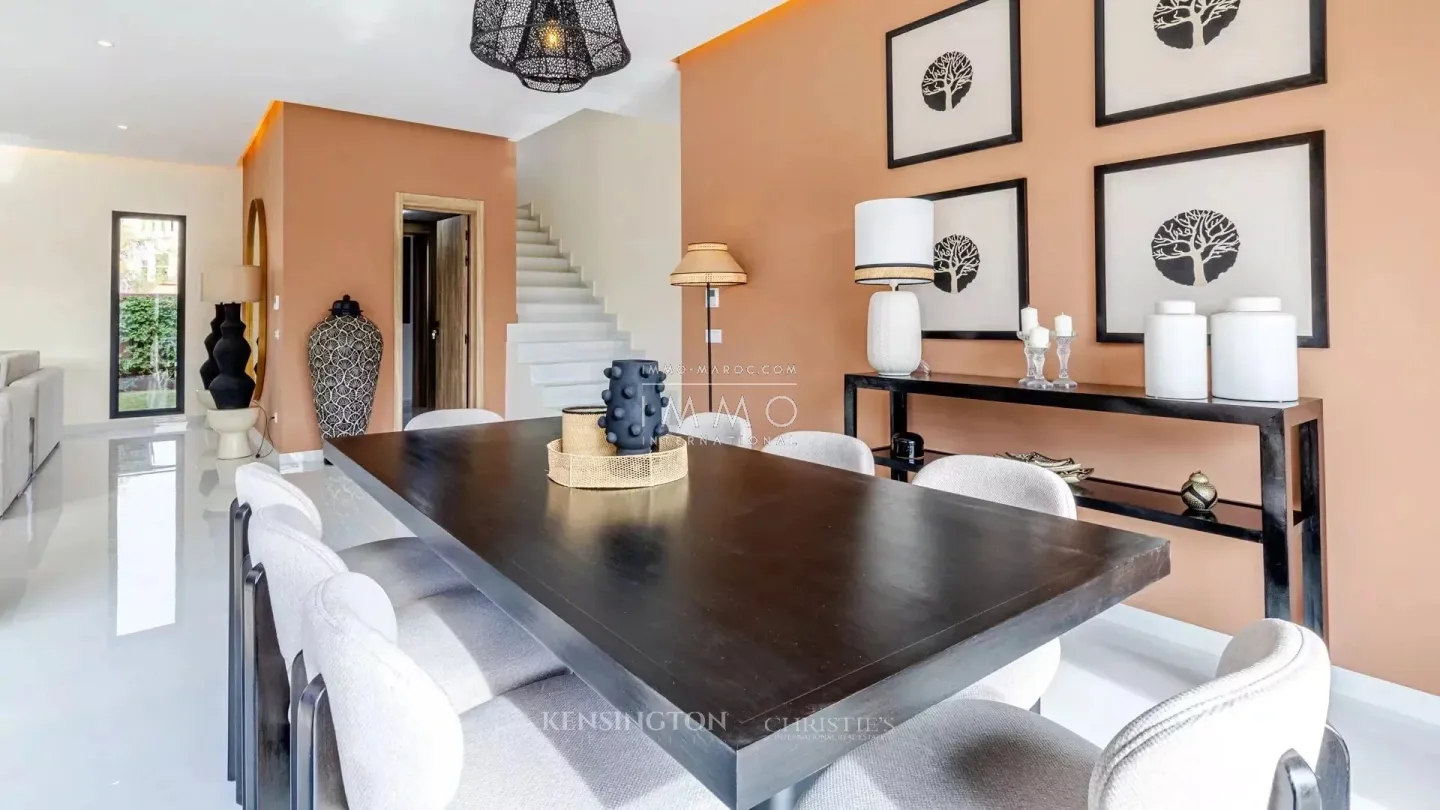 Villa de lujo en marrakech con piscina y jardín privado