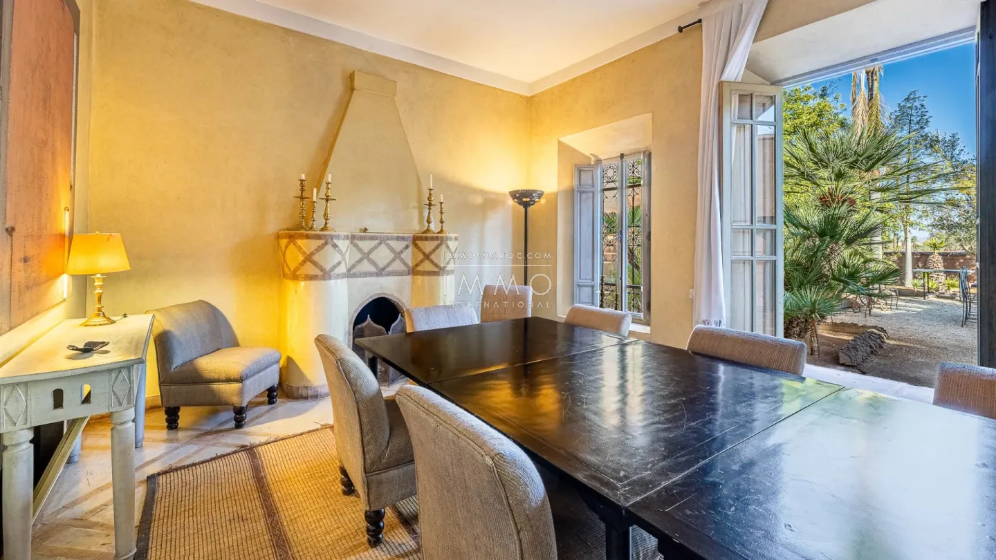 Prestigiosa villa en el corazón de la palmeraie