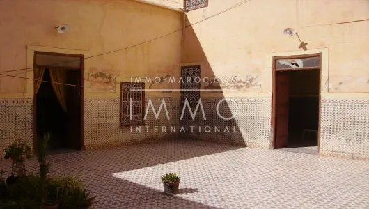 Riad en venta en Marrakech menos de 10 minutos de la Place Sidi Mimoune