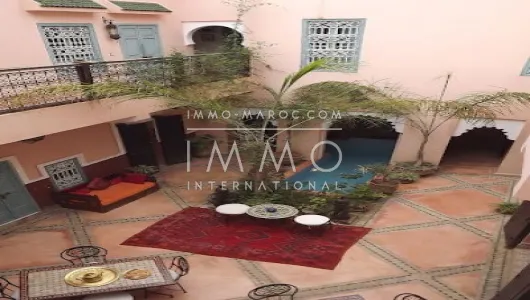 Riad en venta en Marrakech hostal situado a menos de 10 minutos del Riad Laarous