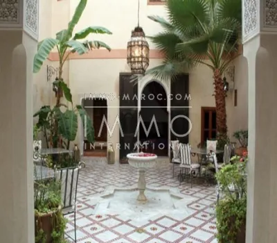 Riad en venta en Marrakech hostal situado a menos de 10 minutos en lugar de otros sectores Medina Zaouia