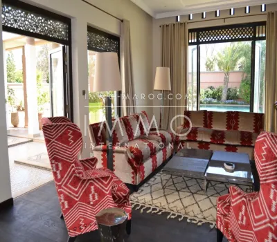 Location villa Marocain épuré Marrakech Centre ville