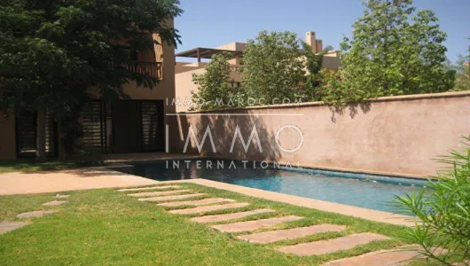 Maison à louer Contemporain Marrakech Golfs