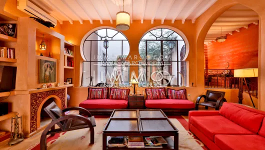 elegante marroquí de vacaciones Riad Marrakech Jamaa El Fna Riad Zitoun