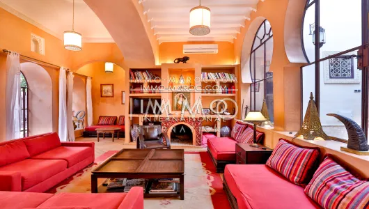 Riad en alquiler en Marrakech Marruecos elegante Jamaa El Fna Riad Zitoun