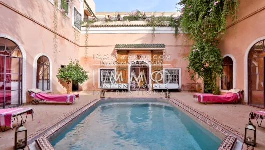 Riad en alquiler en Marrakech Marruecos elegante Jamaa El Fna Riad Zitoun