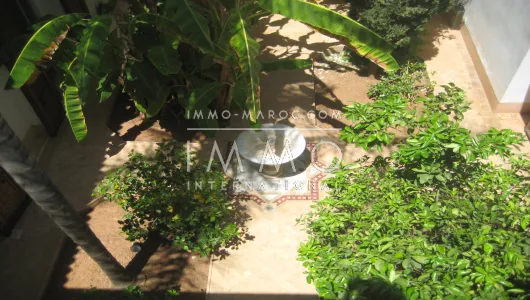 Location villa Marocain épuré Marrakech Extérieur Route Ourika