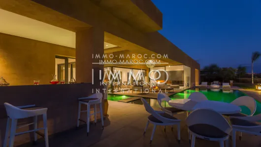 Casa en venta en Marrakech exterior Escuela Moderna Americana