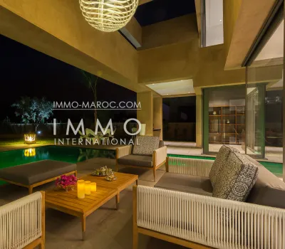 Villa moderna en venta Marrakech escuela americana Exterior