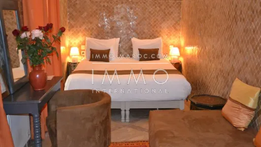 achat riad Marocain épuré Marrakech moins de 10 minutes de la place Kasbah