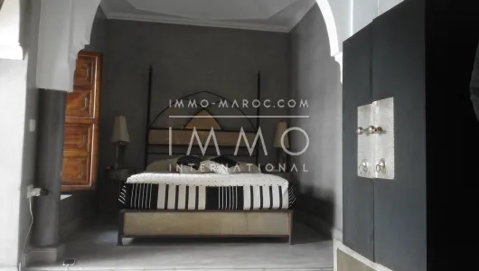 Riad à vendre marocain épuré Marrakech 