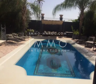 Location villa Contemporain Marrakech Golfs