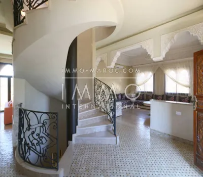 comprar chalet elegante centro de la ciudad marroquí de Marrakech Targa