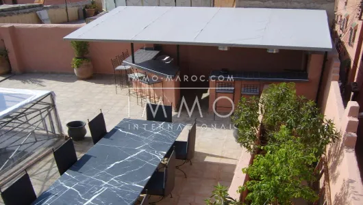 Riad en venta contemporánea Marrakech Jamaa El Fna Kenaria