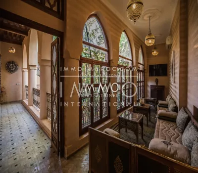 Venta liso agencia marroquí Riad raíces de lujo Marrakech Hotel Marrakech menos de 10 minutos desde el lugar Mouassine