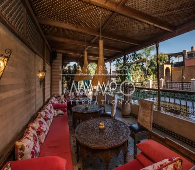 comprar Riad marroquí verdadera elegante de lujo Marrakech Hotel Marrakech menos de 10 minutos desde el lugar Mouassine