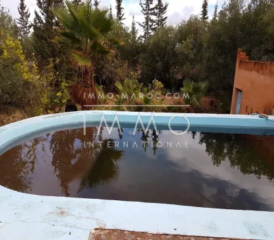 Venta Marrakech exterior del camino de campo Sidi Abdallah Ghiat