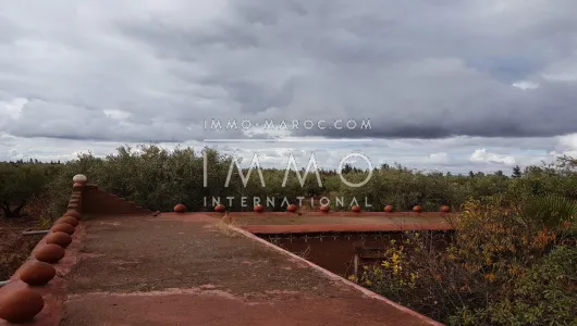 Terreno en venta Marrakech exterior del camino de campo Sidi Abdallah Ghiat