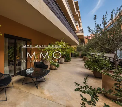 Rental apartment Contemporary Marrakech Center ville