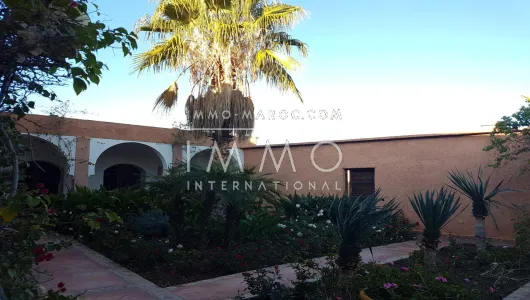 Sell ​​ground Farm Marrakech Exterior Road Sidi Abdellah Ghiat