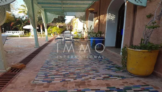 Sell ​​ground Farm Marrakech Exterior Road Sidi Abdellah Ghiat