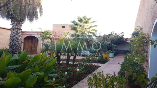 Sell ​​ground Farm Marrakech Exterior Road Sidi Abdellah Ghiat