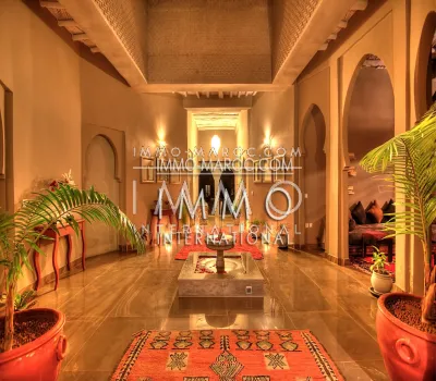 Villa en venta elegante marroquí Marrakech Exterior Ruta Amizmiz
