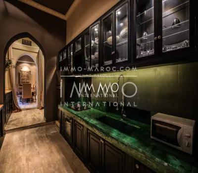 Riad en venta elegante de venta prestigio de Marruecos Marrakech a menos de 10 minutos de la plaza Kasbah