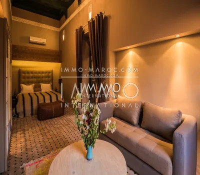 Riad en venta elegante de venta prestigio de Marruecos Marrakech a menos de 10 minutos de la plaza Kasbah