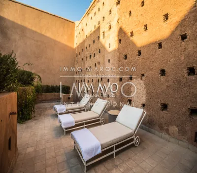 Venta Riad Marrakech Marruecos como elegante de lujo menos 10 minutos en lugar Kasbah