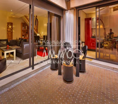 venta apartamento moderno Marrakech Centro