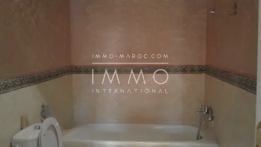 Apartamento en el centro de alquiler elegante ciudad marroquí de Marrakech Guéliz