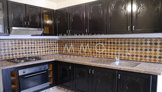 Apartamento en el centro de alquiler elegante ciudad marroquí de Marrakech Guéliz