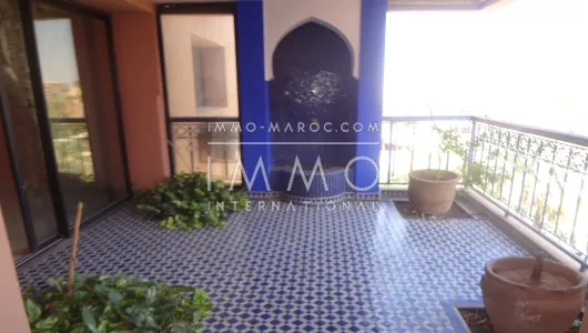 Apartamento en el centro de alquiler elegante ciudad marroquí de Marrakech Majorelle
