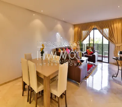 apartamento contemporáneo con piscina en el Marrakech invernada