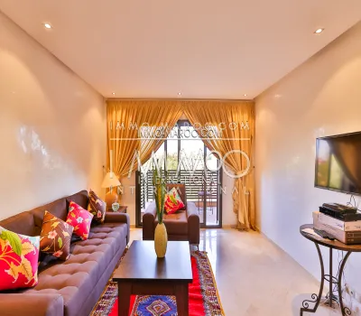 apartamento contemporáneo con piscina en el Marrakech invernada