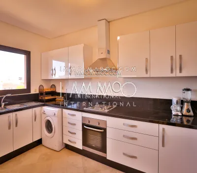 apartamento contemporáneo con piscina en el Marrakech invernada